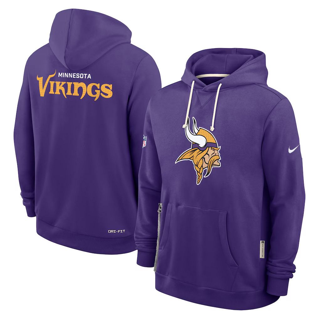 Men 2026 NFL Minnesota Vikings hoodie Purple 02->minnesota vikings->NFL Jersey